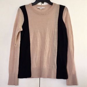 LOFT Ann Taylor Color Block Lightweight Sweater
